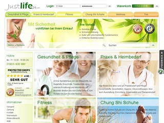 5% bei Justlife24.com- Eurem online Shop für Gesundheit, Fitness & Wellness!